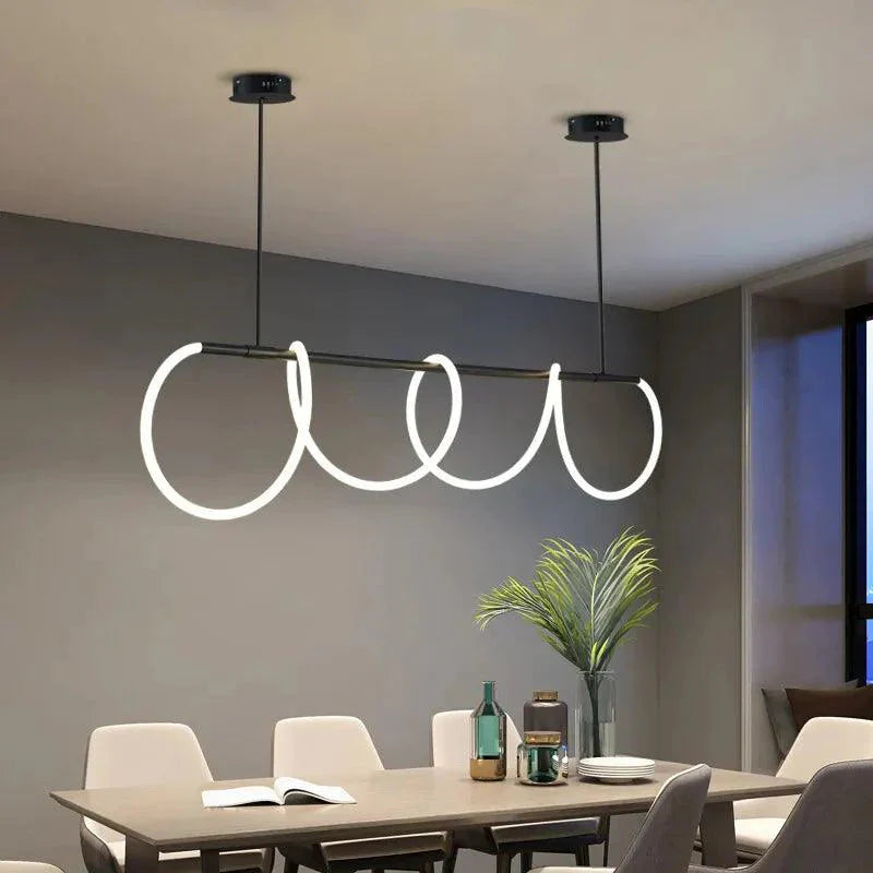 Luminaire Suspension design contemporain en chrome – Référence : Marisol4820-ILLUMEEN.COM