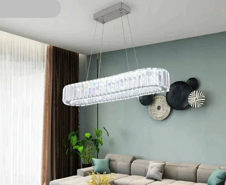 Luminaire Suspension design contemporain en Cristal – Référence : Kalin4823-ILLUMEEN.COM