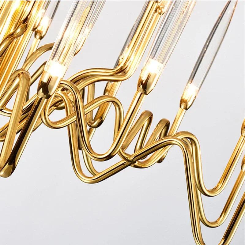 Luminaire Suspension cristal taillé – Référence : Marilou5823-ILLUMEEN.COM