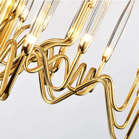 Luminaire Suspension cristal taillé – Référence : Marilou5823-ILLUMEEN.COM