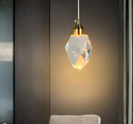 Luminaire Suspension design contemporain en cristal – Référence : Merian4723-ILLUMEEN.COM