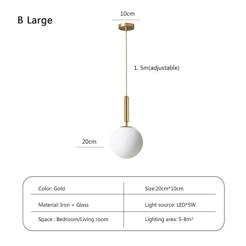 Luminaire Suspension finition cuivre avec verre tricolore – Référence : Loriane1623-ILLUMEEN.COM