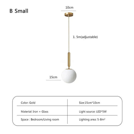 Luminaire Suspension finition cuivre avec verre tricolore – Référence : Loriane1623-ILLUMEEN.COM