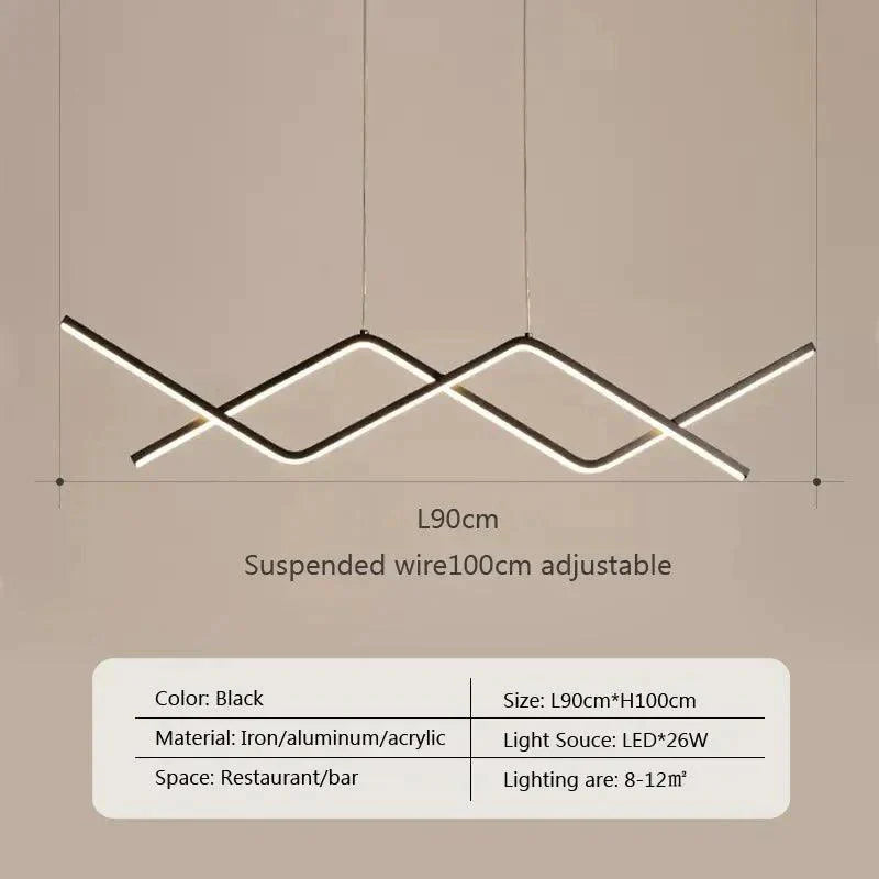 Luminaire Suspension design moderne et chic – Référence : Elowen4851-ILLUMEEN.COM