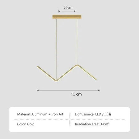 Luminaire Suspension design moderne et chic – Référence : Elowen4851-ILLUMEEN.COM