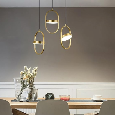 Luminaire Suspension design géométrique contemporain – Référence : Meryn5823-ILLUMEEN.COM