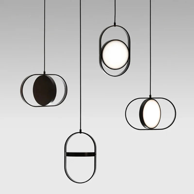Luminaire Suspension design géométrique contemporain – Référence : Meryn5823-ILLUMEEN.COM