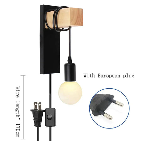 Luminaire Applique Murale style industriel noir – Référence : Maël6723-ILLUMEEN.COM