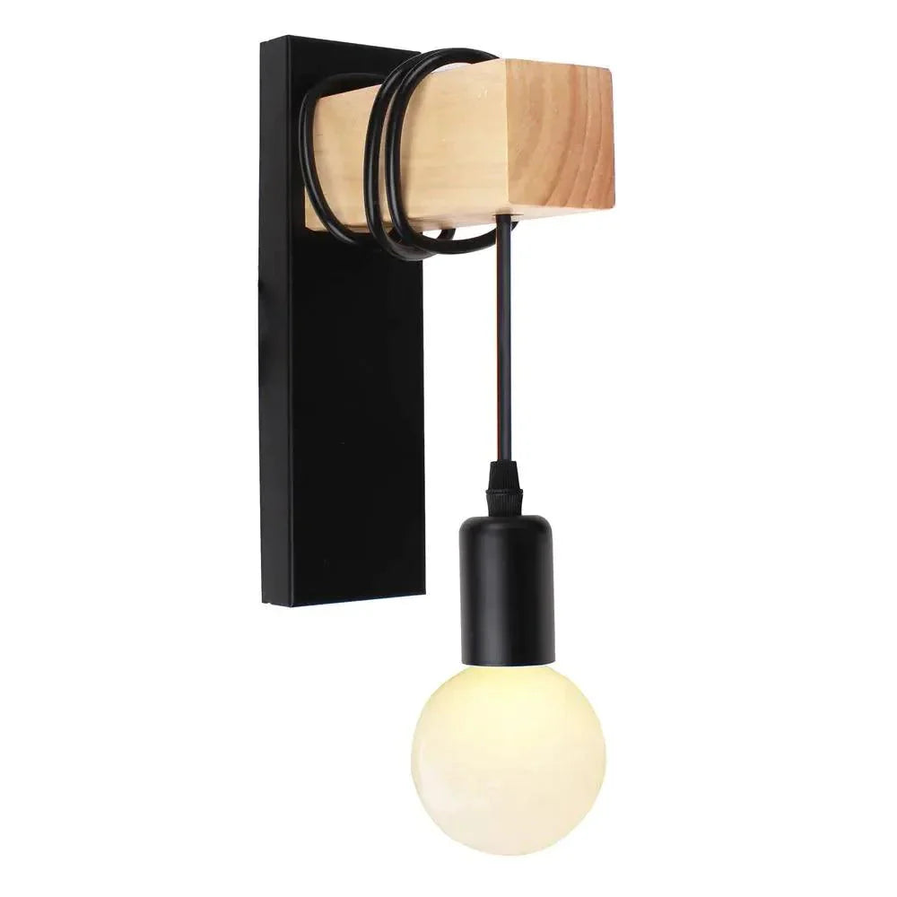 Luminaire Applique Murale style industriel noir – Référence : Maël6723-ILLUMEEN.COM