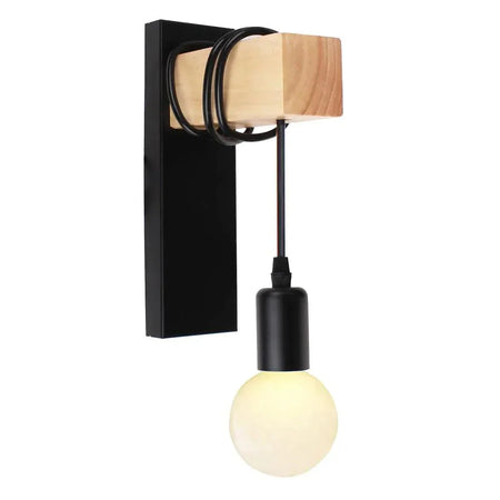 Luminaire Applique Murale style industriel noir – Référence : Maël6723-ILLUMEEN.COM