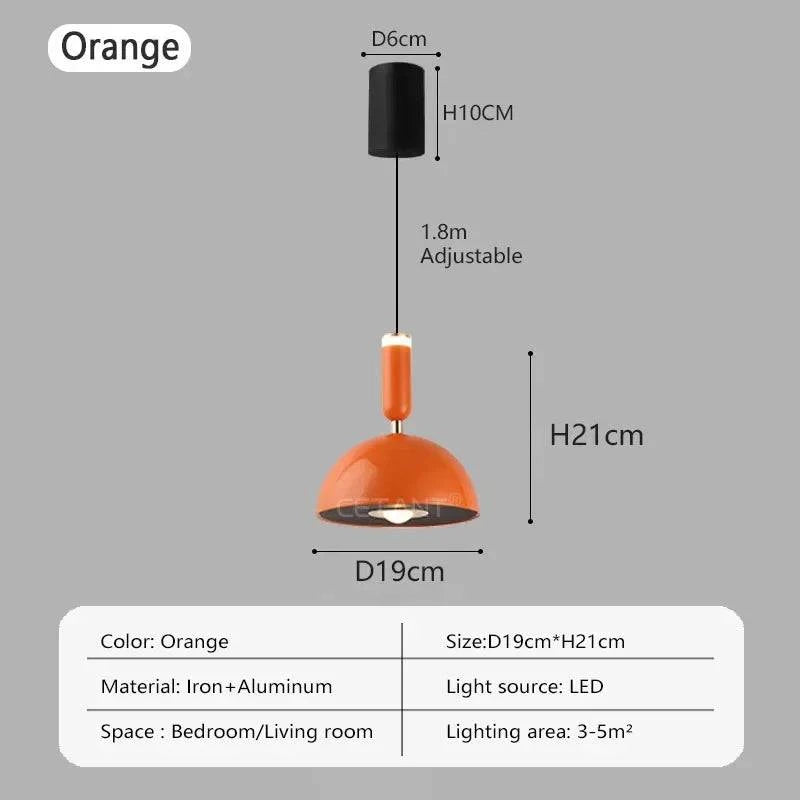 Luminaire Suspension fer nordique élégant – Référence : Myrtille4932-ILLUMEEN.COM
