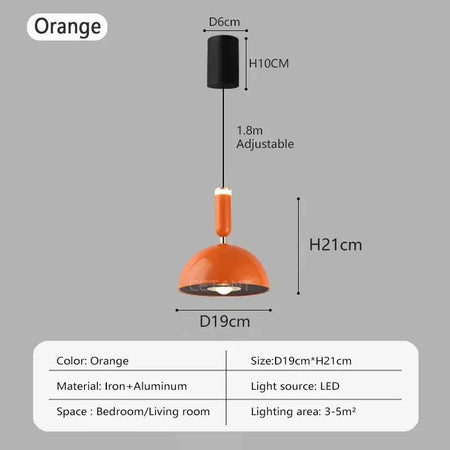 Luminaire Suspension fer nordique élégant – Référence : Myrtille4932-ILLUMEEN.COM