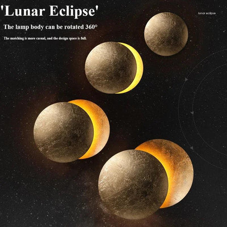 Luminaire Applique Murale forme de lune élégante – Référence : Maël3021-ILLUMEEN.COM