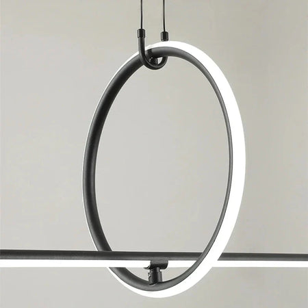 Luminaire Suspension design géométrique en laiton – Référence : Marisol5823-ILLUMEEN.COM