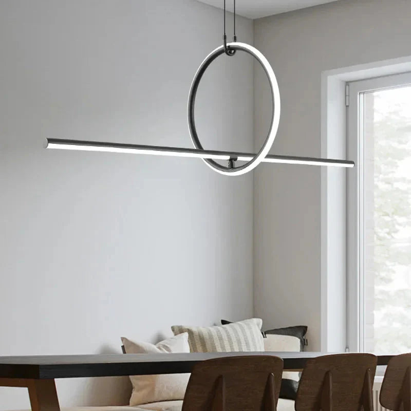 Luminaire Suspension design géométrique en laiton – Référence : Marisol5823-ILLUMEEN.COM