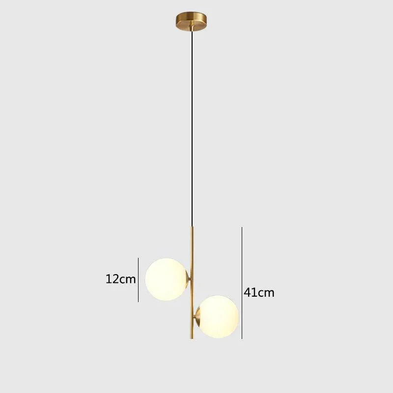 Luminaire Suspension design épuré laiton – Référence : Loriane4528-ILLUMEEN.COM