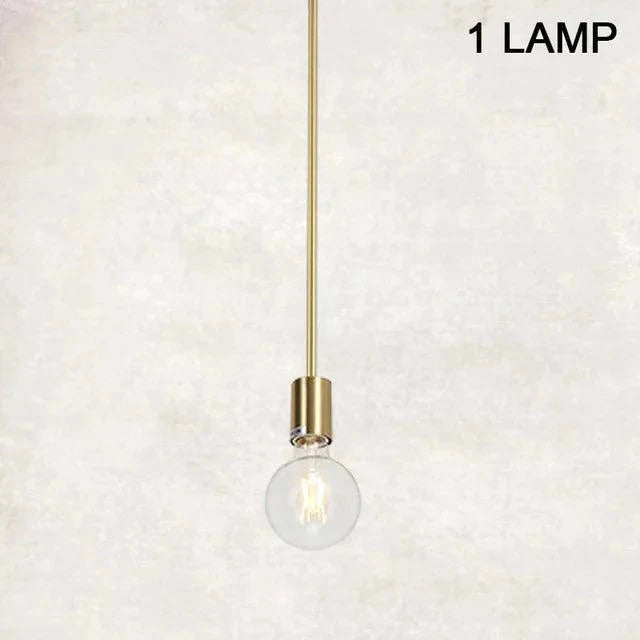 Luminaire Suspension finition laiton poli – Référence : Aveline5673-ILLUMEEN.COM