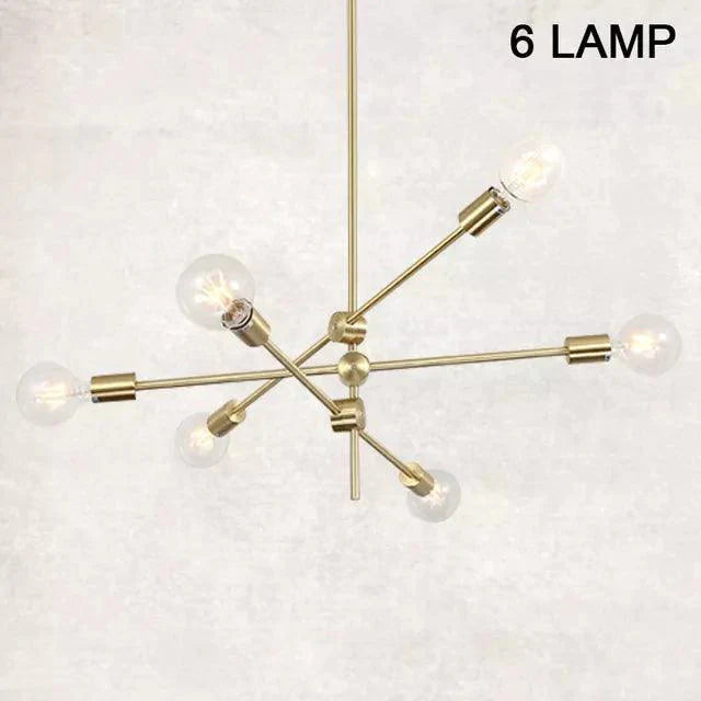 Luminaire Suspension finition laiton poli – Référence : Aveline5673-ILLUMEEN.COM
