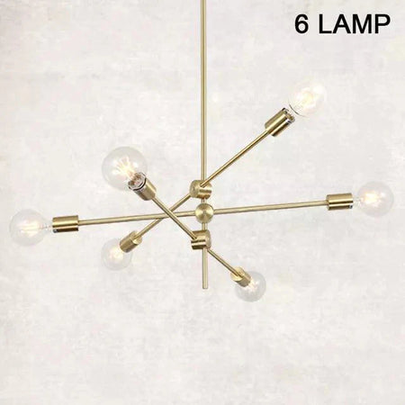 Luminaire Suspension finition laiton poli – Référence : Aveline5673-ILLUMEEN.COM