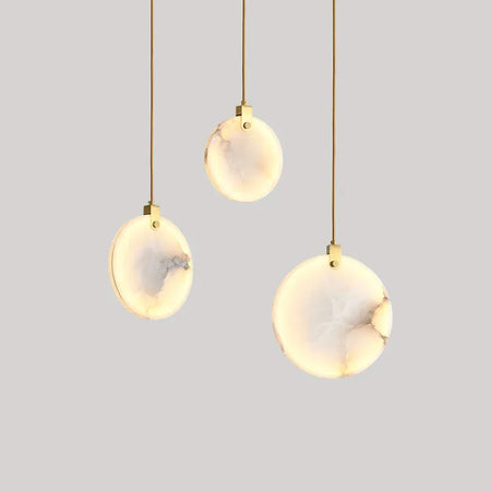 Luminaire Suspension design innovant marbré – Référence : Calixte4927-ILLUMEEN.COM
