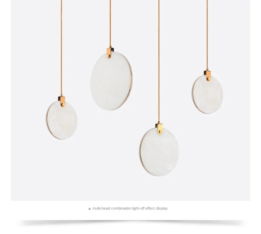 Luminaire Suspension design innovant marbré – Référence : Calixte4927-ILLUMEEN.COM