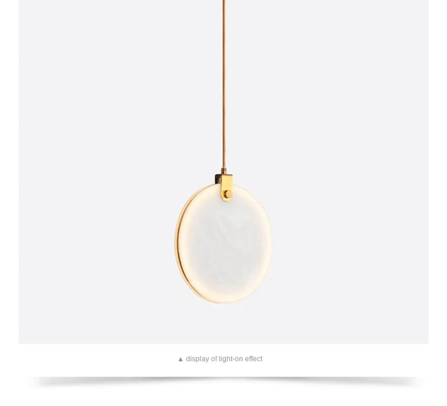 Luminaire Suspension design innovant marbré – Référence : Calixte4927-ILLUMEEN.COM