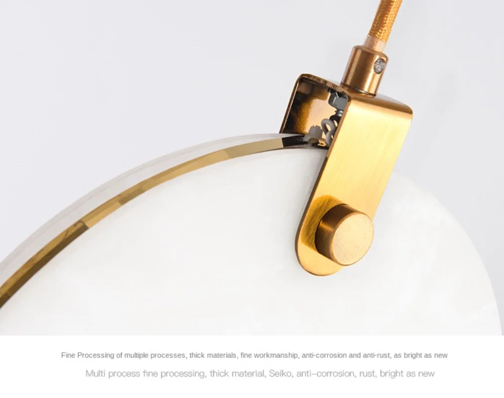 Luminaire Suspension design innovant marbré – Référence : Calixte4927-ILLUMEEN.COM