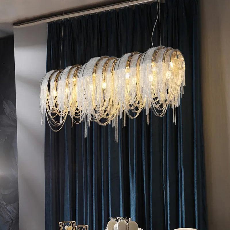 Luminaire Suspension design contemporain métal – Référence : Ilian4829-ILLUMEEN.COM