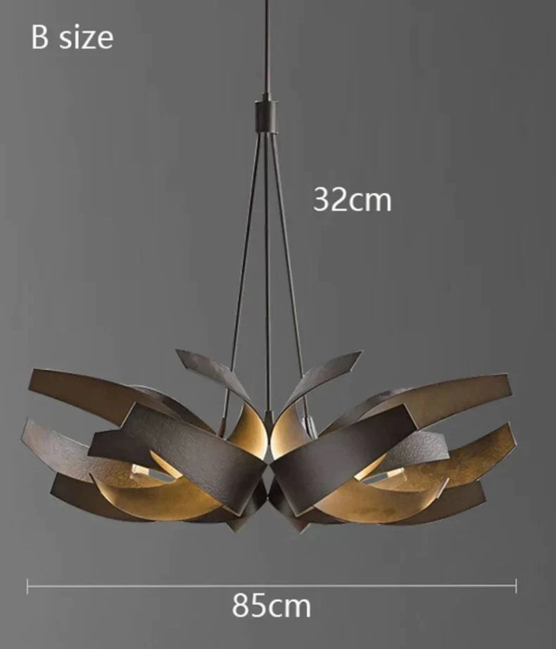 Luminaire Suspension métal tricolore moderne – Référence : Aurélie5642-ILLUMEEN.COM