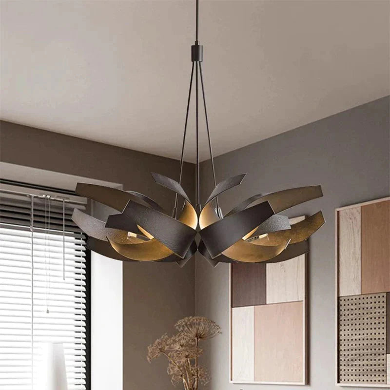 Luminaire Suspension métal tricolore moderne – Référence : Aurélie5642-ILLUMEEN.COM