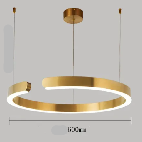 Luminaire Suspension finition cuivrée mat – Référence : Marilou4832-ILLUMEEN.COM