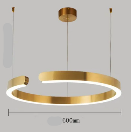 Luminaire Suspension finition cuivrée mat – Référence : Marilou4832-ILLUMEEN.COM