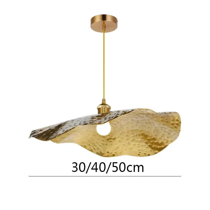 Luminaire Suspension design inspiré feuille de lotus – Référence : Alysia4823-ILLUMEEN.COM