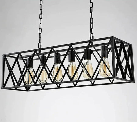 Luminaire Suspension métal noir brillant – Référence : Calixte5723-ILLUMEEN.COM