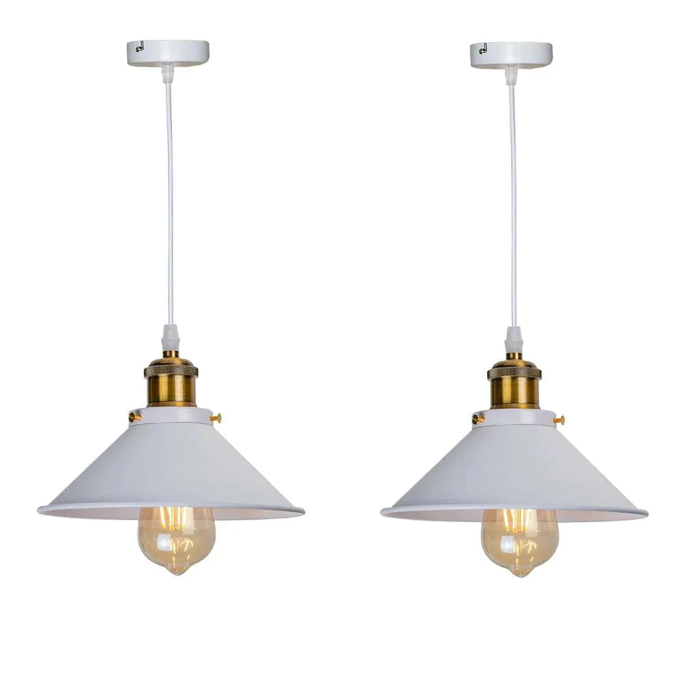 Luminaire Suspension abat-jour en métal noir – Référence : Thélio5623-ILLUMEEN.COM