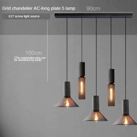 Luminaire Suspension finition mate argentée – Référence : Calixte4823-ILLUMEEN.COM