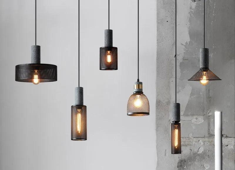 Luminaire Suspension finition mate argentée – Référence : Calixte4823-ILLUMEEN.COM