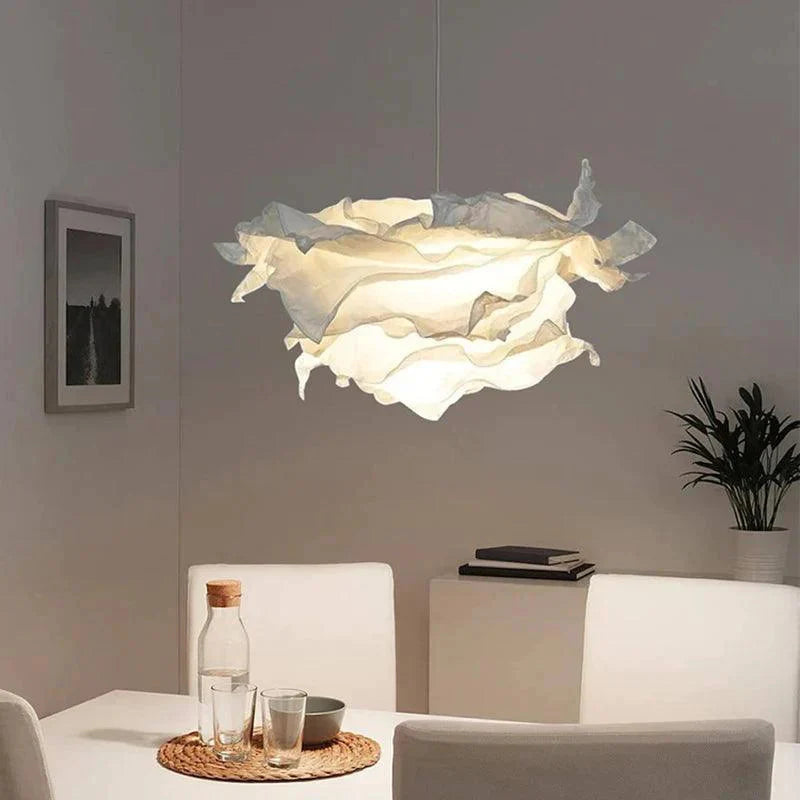 Luminaire Suspension design contemporain en papier – Référence : Nélis4723-ILLUMEEN.COM
