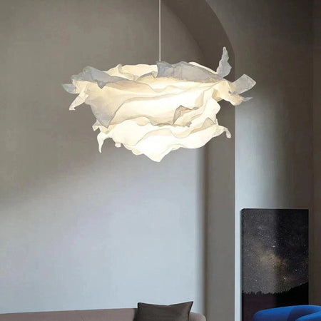 Luminaire Suspension design contemporain en papier – Référence : Nélis4723-ILLUMEEN.COM