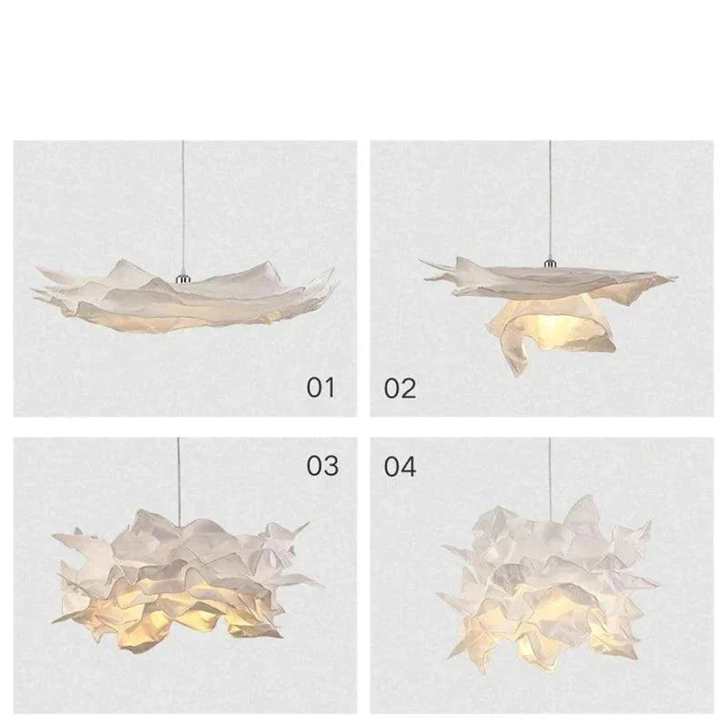 Luminaire Suspension design contemporain en papier – Référence : Nélis4723-ILLUMEEN.COM