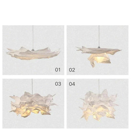 Luminaire Suspension design contemporain en papier – Référence : Nélis4723-ILLUMEEN.COM