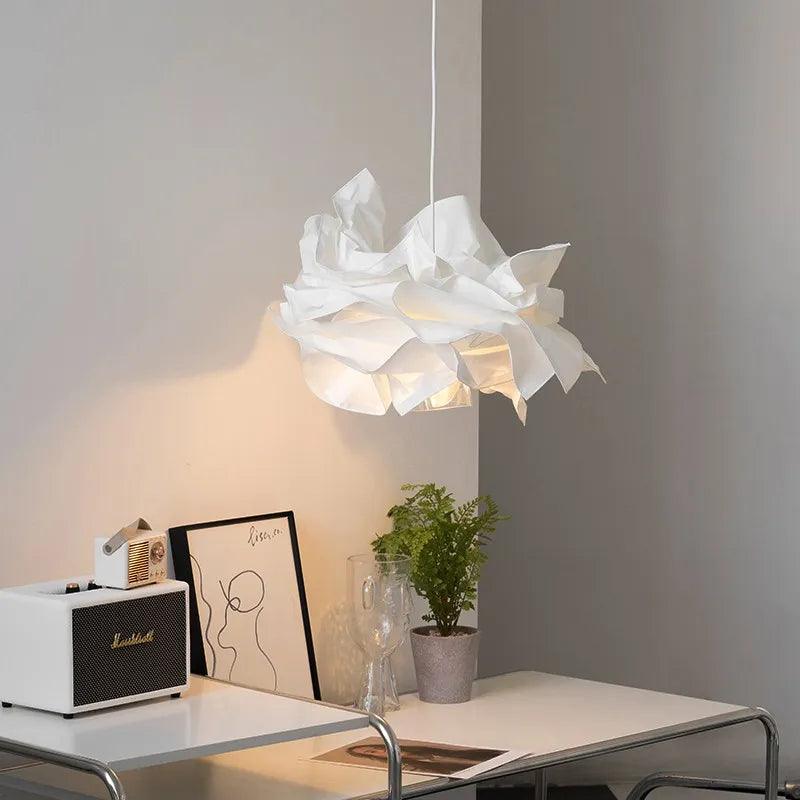 Luminaire Suspension design contemporain en papier – Référence : Nélis4723-ILLUMEEN.COM