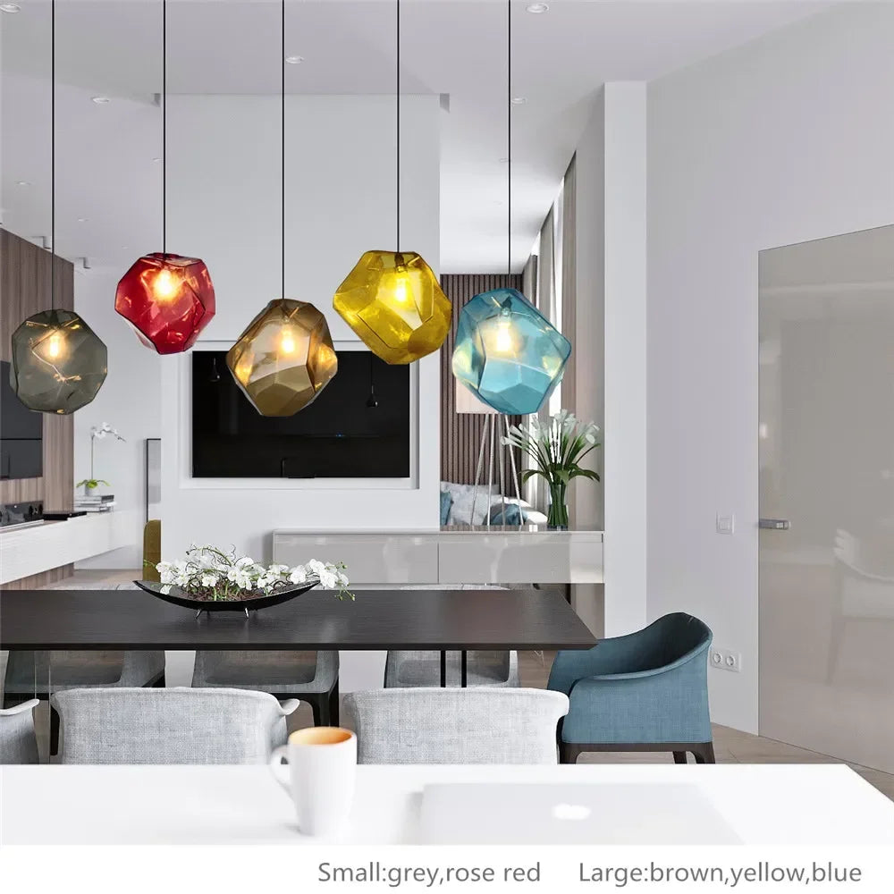 Luminaire Suspension design art déco – Référence : Halina7523-ILLUMEEN.COM