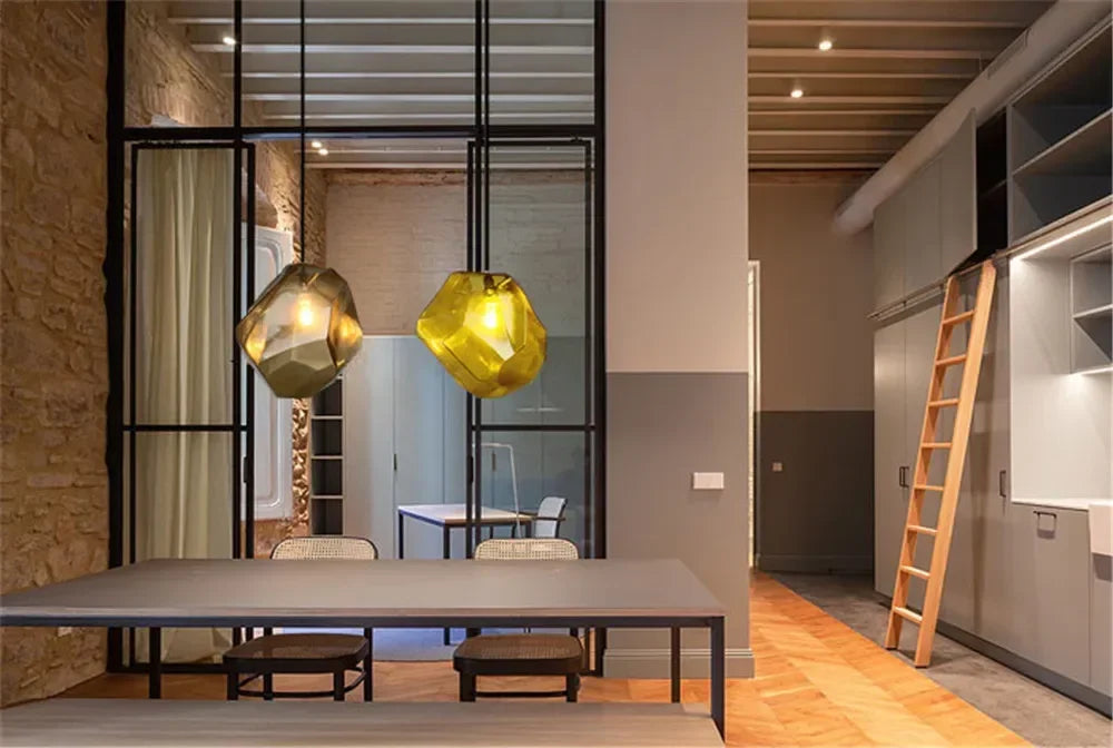 Luminaire Suspension design art déco – Référence : Halina7523-ILLUMEEN.COM