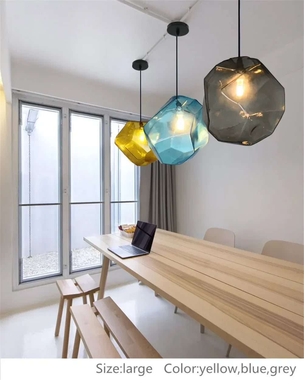 Luminaire Suspension design art déco – Référence : Halina7523-ILLUMEEN.COM
