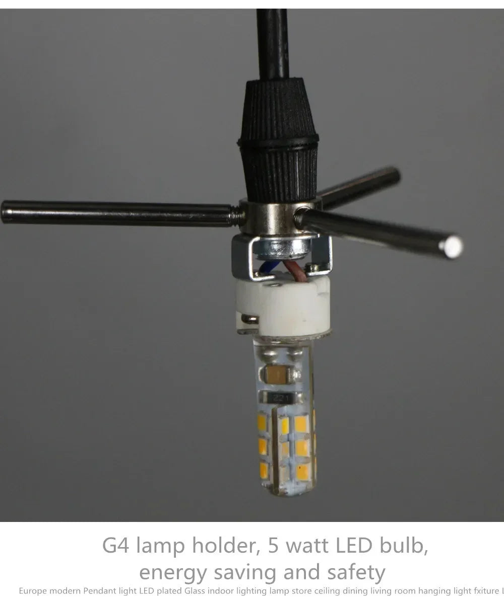 Luminaire Suspension design art déco – Référence : Halina7523-ILLUMEEN.COM