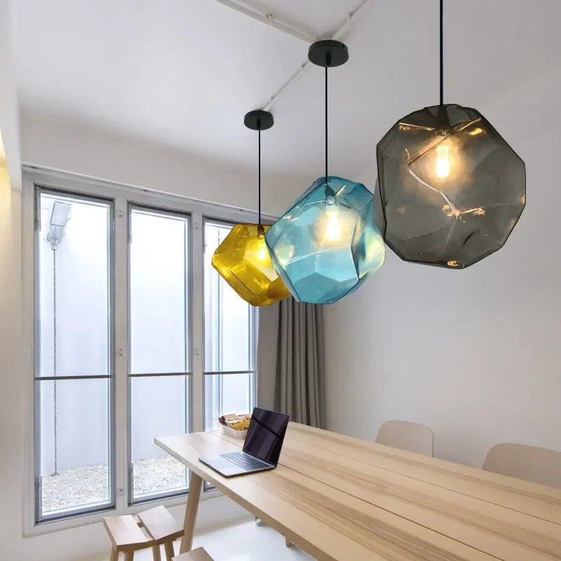 Luminaire Suspension design art déco – Référence : Halina7523-ILLUMEEN.COM