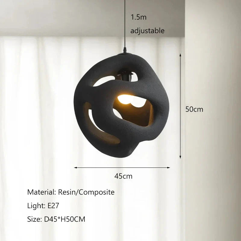 Luminaire Suspension design moderne en résine – Référence : Alvyn5632-ILLUMEEN.COM