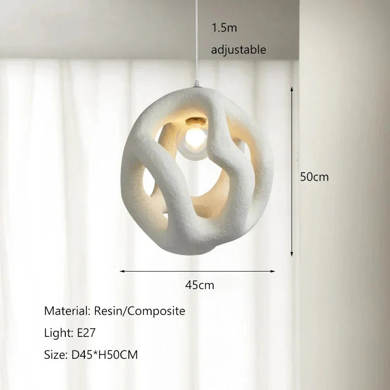 Luminaire Suspension design moderne en résine – Référence : Alvyn5632-ILLUMEEN.COM