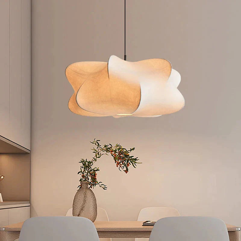 Luminaire Suspension soie tricotée raffinée – Référence : Ellyan5273-ILLUMEEN.COM